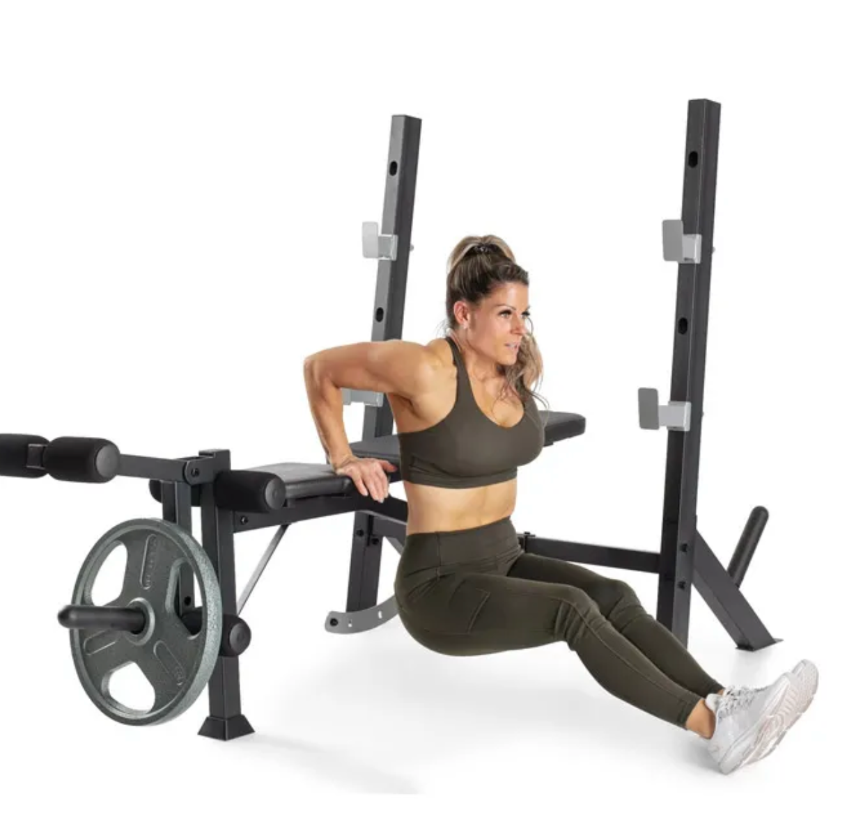 Panca Pesi Regolabile -  Con Leg extention Leg curl e Addominali Panca Pesi Regolabile -  Con Leg extention Leg curl e Addominali