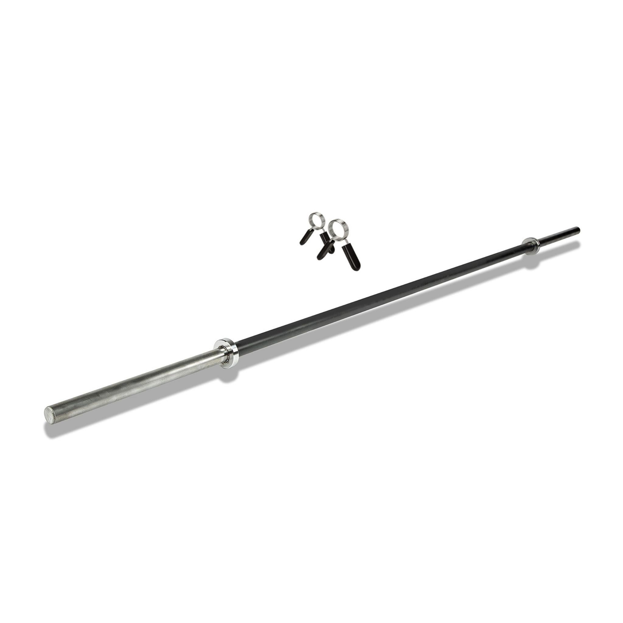 KIT BILANCIERE PALESTRA In Acciaio Cromato 25mm Fermadischi - Foto 4