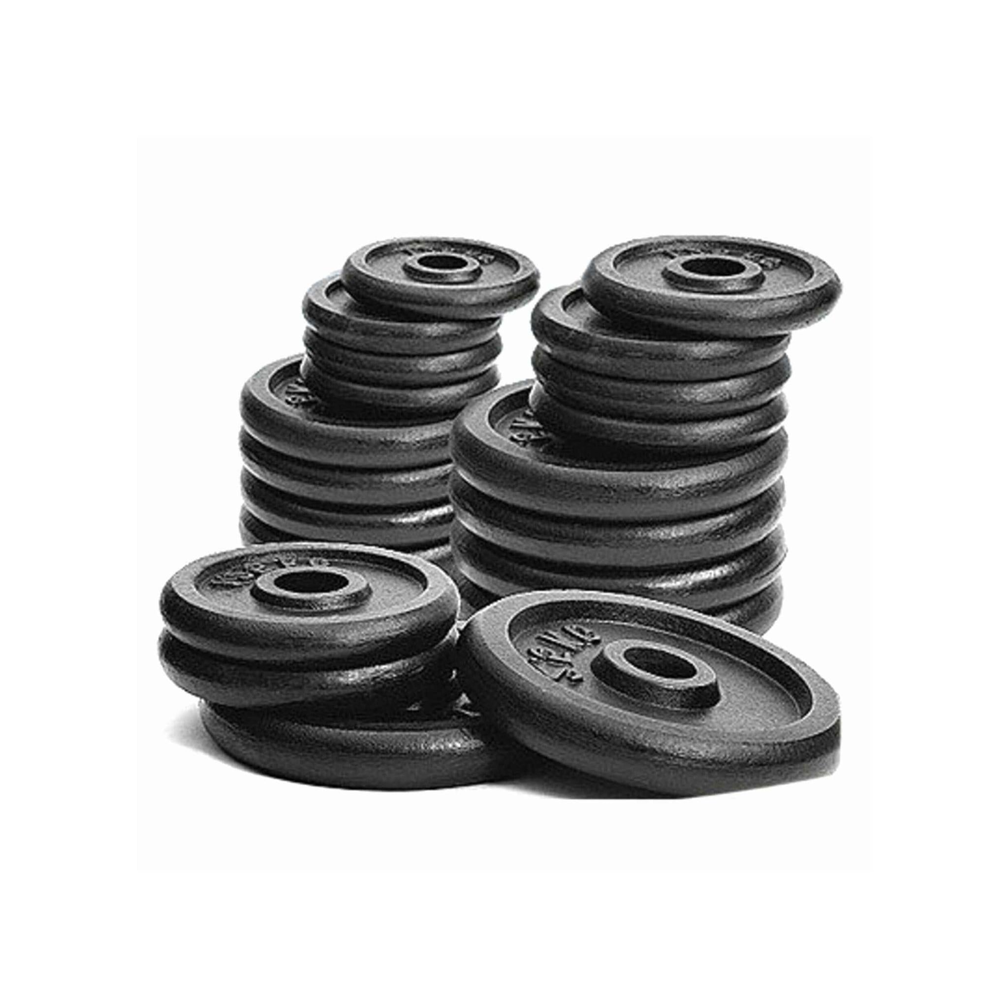 Set di pesi. Dischi in ghisa 25mm varie misure. 1kg 2kg 5kg 10kg 15kg 20kg