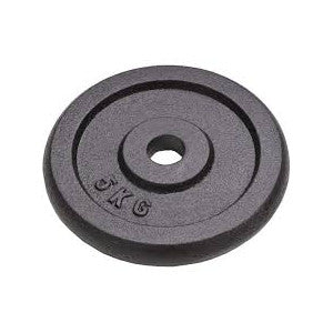 Disco in ghisa 25mm 5kg. Peso per manubri e bilanciere palestra
