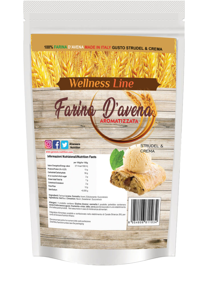 Farina d'Avena per Pancake 100% Italiana da 1kg