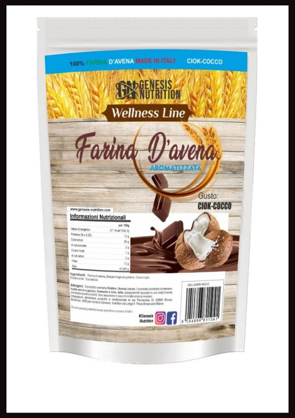 Farina d'Avena per Pancake 100% Italiana da 1kg