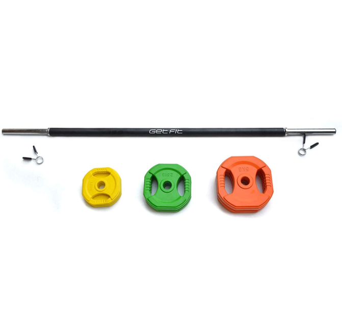 KIt Body Pump Set 20kg - Bilanciere e dischi